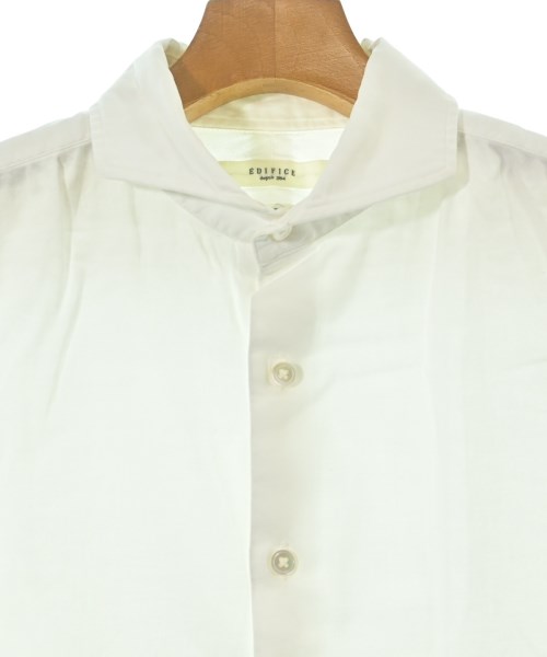 EDIFICE（エディフィス）カジュアルシャツ 白 サイズ:L メンズ/2200642255013