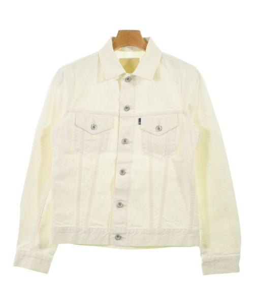 EDIFICE(エディフィス)デニムジャケット 白 サイズ:38(M位)/2200643147010