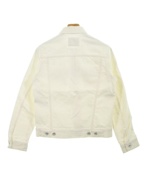 EDIFICE（エディフィス）デニムジャケット 白 サイズ:38(M位) メンズ/2200643147010