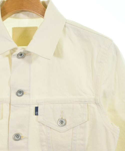 EDIFICE（エディフィス）デニムジャケット 白 サイズ:38(M位) メンズ/2200643147010