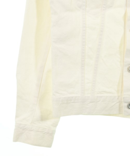 EDIFICE（エディフィス）デニムジャケット 白 サイズ:38(M位) メンズ/2200643147010