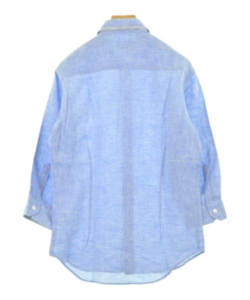 EDIFICE（エディフィス）カジュアルシャツ 青 サイズ:44(S位) メンズ/2200540114177