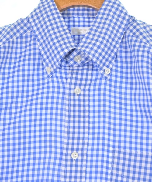 EDIFICE（エディフィス）カジュアルシャツ 青 サイズ:39(M位) メンズ/2200537088054