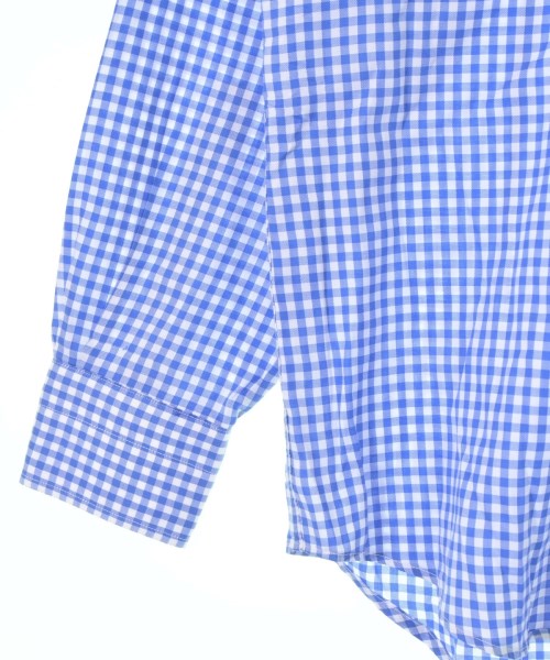 EDIFICE（エディフィス）カジュアルシャツ 青 サイズ:39(M位) メンズ/2200537088054