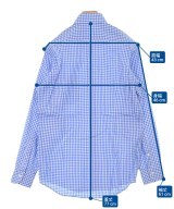 EDIFICE（エディフィス）カジュアルシャツ 青 サイズ:39(M位) メンズ/2200537088054