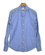 EDIFICE（エディフィス）カジュアルシャツ 青 サイズ:37(XS位) メンズ/2200540730049