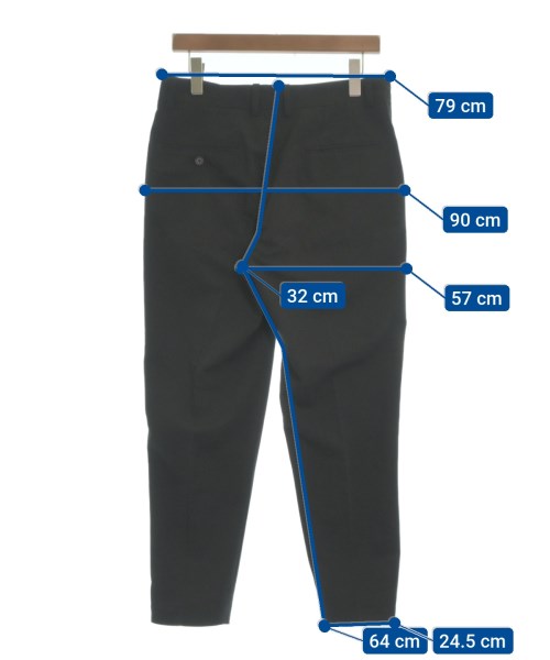 EDIFICE（エディフィス）スラックス 黒 サイズ:M メンズ/2200544795075