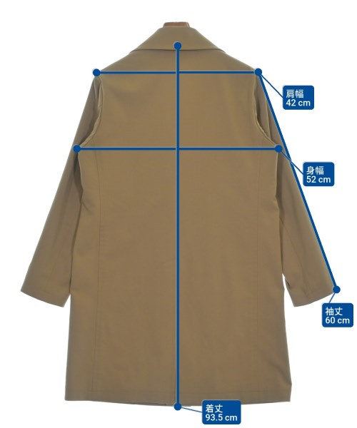 EDIFICE（エディフィス）チェスターコート ベージュ サイズ:S メンズ/2200624353034