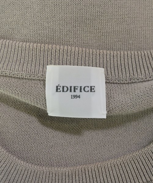 EDIFICE（エディフィス）ニット・セーター グレー サイズ:L メンズ/2200624401032