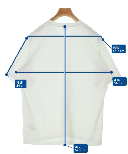 EDIFICE（エディフィス）Tシャツ・カットソー 白 サイズ:L メンズ/2200624541042