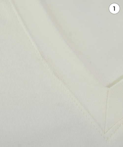 EDIFICE（エディフィス）Tシャツ・カットソー 白 サイズ:L メンズ/2200624541042