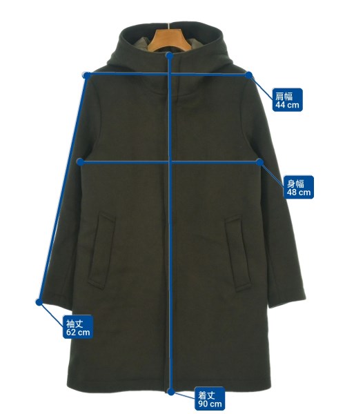 EDIFICE（エディフィス）コート カーキ サイズ:M メンズ/2200625184033