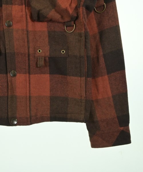 EDIFICE（エディフィス）カジュアルシャツ オレンジ サイズ:40(L位) メンズ/2200615014036