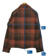 EDIFICE（エディフィス）カジュアルシャツ オレンジ サイズ:40(L位) メンズ/2200615014036