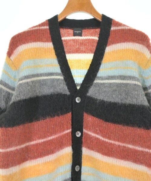 EDIFICE（エディフィス）カーディガン 黒 サイズ:L メンズ/2200620395373