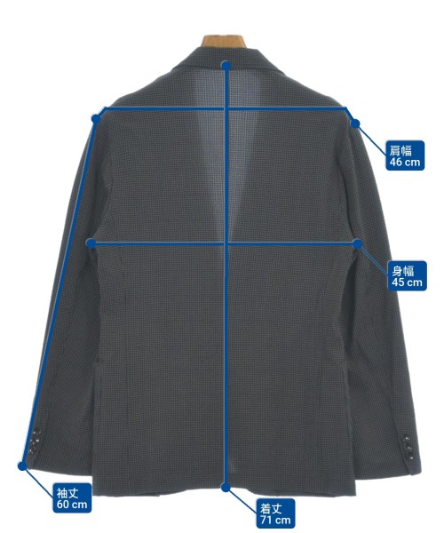 EDIFICE（エディフィス）ジャケット グレー サイズ:46(M位) メンズ/2200625810284