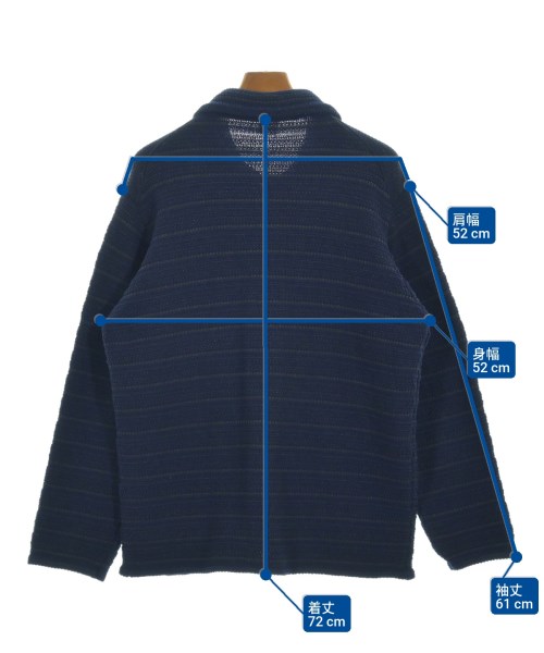 EDIFICE（エディフィス）カバーオール 紺 サイズ:M メンズ/2200625544028