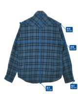 EDIFICE（エディフィス）カジュアルシャツ 青 サイズ:48(L位) メンズ/2200627999017