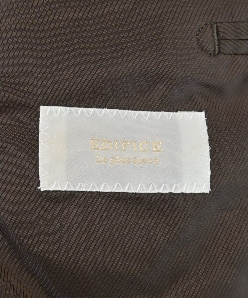 EDIFICE（エディフィス）テーラードジャケット 茶 サイズ:44(S位) メンズ/2200618366095