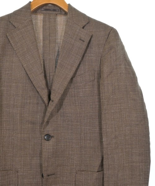 EDIFICE（エディフィス）テーラードジャケット 茶 サイズ:44(S位) メンズ/2200618366095