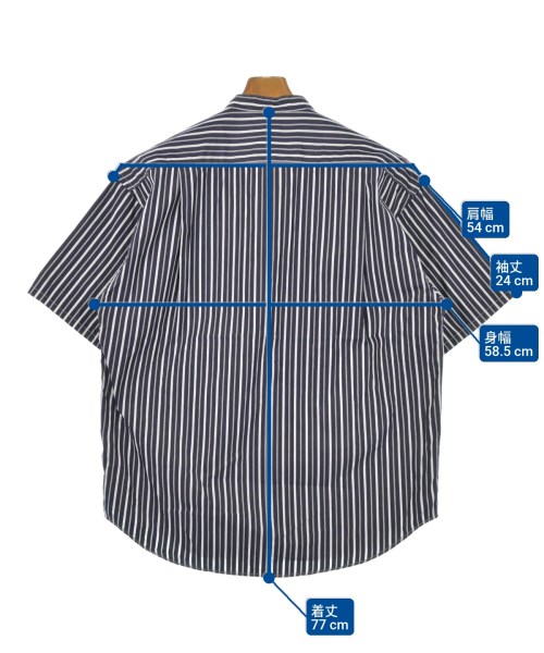 EDIFICE（エディフィス）カジュアルシャツ 紺 サイズ:L メンズ/2200628980045