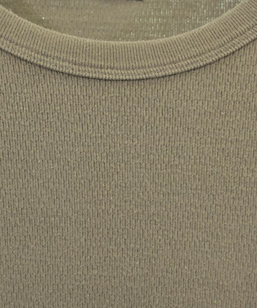 EDIFICE（エディフィス）Tシャツ・カットソー ベージュ サイズ:L メンズ/2200630031056