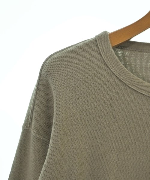 EDIFICE（エディフィス）Tシャツ・カットソー ベージュ サイズ:L メンズ/2200630031056