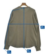 EDIFICE（エディフィス）Tシャツ・カットソー ベージュ サイズ:L メンズ/2200630031056