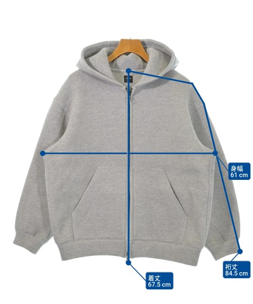 EDIFICE（エディフィス）パーカー グレー サイズ:M メンズ/2200614976069