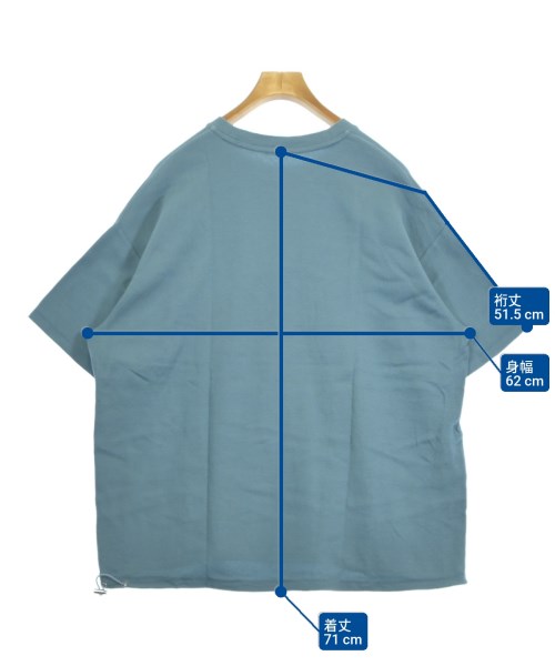 EDIFICE（エディフィス）Tシャツ・カットソー 青 サイズ:L メンズ/2200611328106