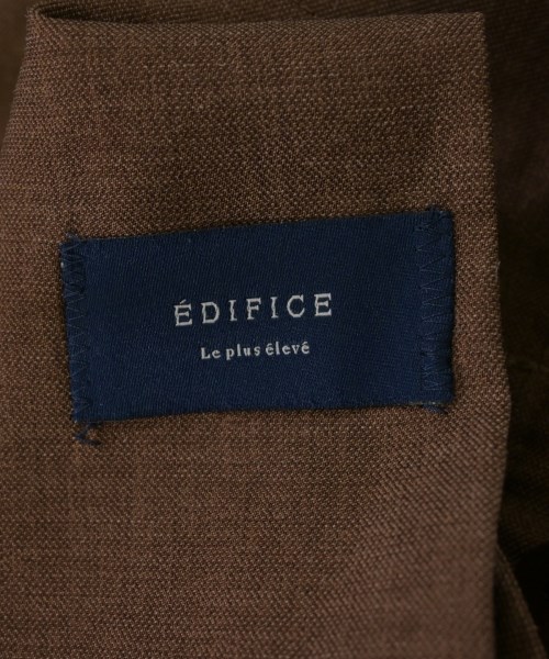 EDIFICE（エディフィス）スラックス 茶 サイズ:48(L位) メンズ/2200611975065