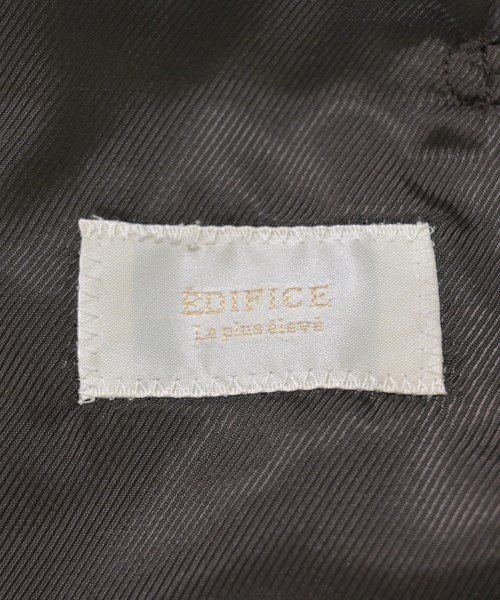EDIFICE（エディフィス）テーラードジャケット 茶 サイズ:48(L位) メンズ/2200615526027