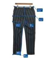 EDIFICE（エディフィス）スラックス 黒 サイズ:L メンズ/2200612657076