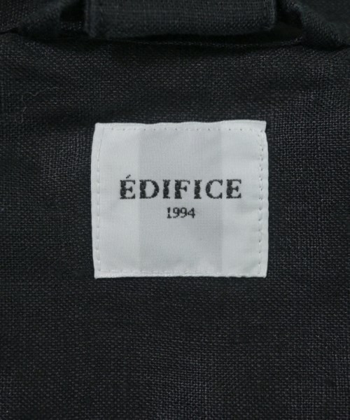 EDIFICE（エディフィス）カジュアルシャツ 黒 サイズ:M メンズ/2200617406051