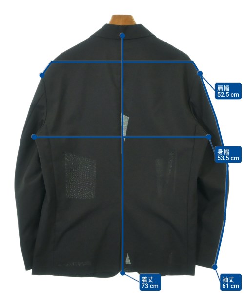 EDIFICE（エディフィス）カジュアルジャケット 黒 サイズ:M メンズ/2200618809097