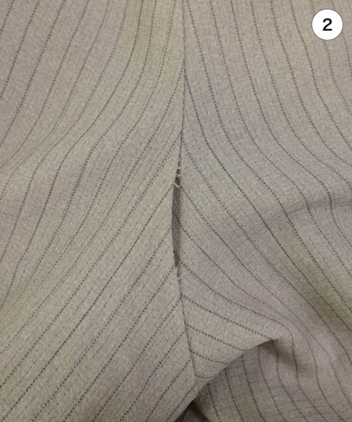 EDIFICE（エディフィス）スラックス ベージュ サイズ:L メンズ/2200618777051