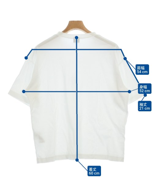 EDIFICE（エディフィス）Tシャツ・カットソー 白 サイズ:M メンズ/2200618777068