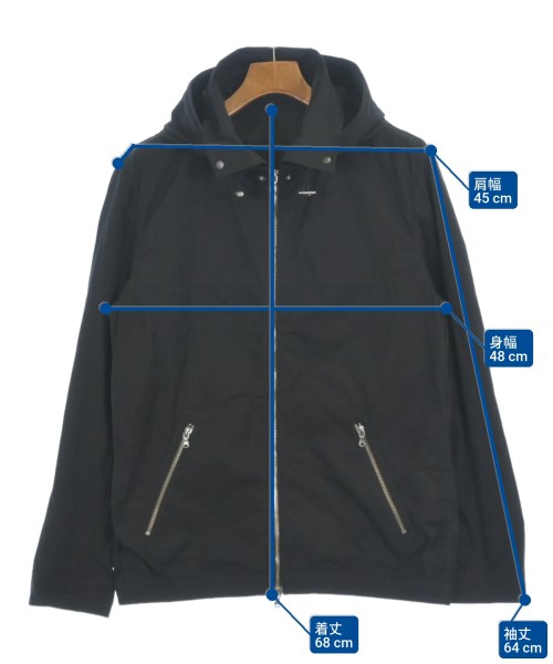 EDIFICE（エディフィス）マウンテンパーカー 黒 サイズ:50(XL位) メンズ/2200615216010