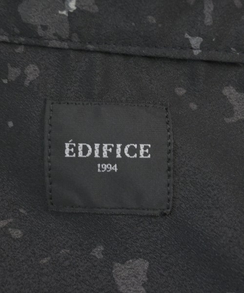 EDIFICE（エディフィス）カジュアルシャツ 黒 サイズ:L メンズ/2200620392068