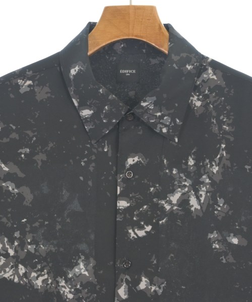 EDIFICE（エディフィス）カジュアルシャツ 黒 サイズ:L メンズ/2200620392068