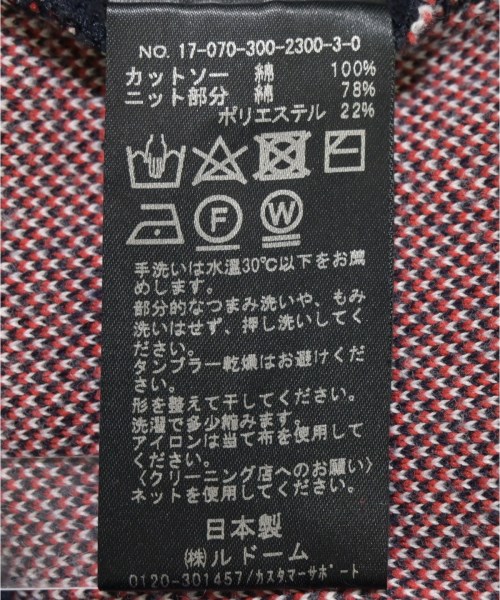 EDIFICE（エディフィス）Tシャツ・カットソー 紺 サイズ:M メンズ/2200611025098