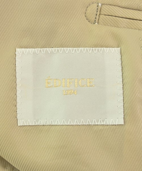 EDIFICE（エディフィス）テーラードジャケット ベージュ サイズ:46(M位) メンズ/2200672897023