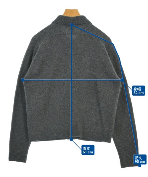 EDIFICE（エディフィス）カーディガン グレー サイズ:M メンズ/2200671867263