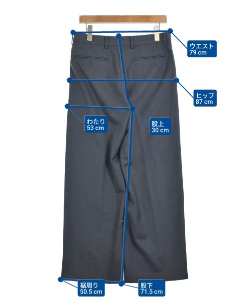 EDIFICE（エディフィス）スラックス 紺 サイズ:S メンズ/2200671867478