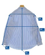 EDIFICE（エディフィス）カジュアルシャツ 紺 サイズ:S メンズ/2200677223025