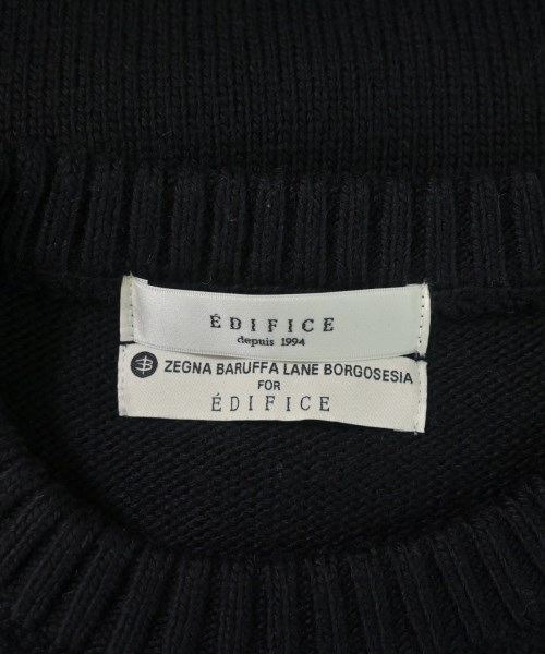 EDIFICE（エディフィス）ニット・セーター 黒 サイズ:S メンズ/2200671333065