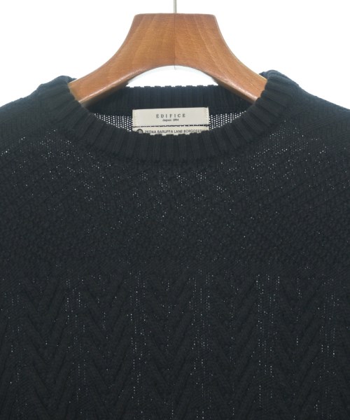 EDIFICE（エディフィス）ニット・セーター 黒 サイズ:S メンズ/2200671333065