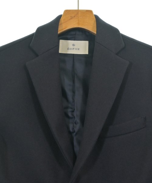 EDIFICE（エディフィス）チェスターコート 紺 サイズ:46(M位) メンズ/2200676118018