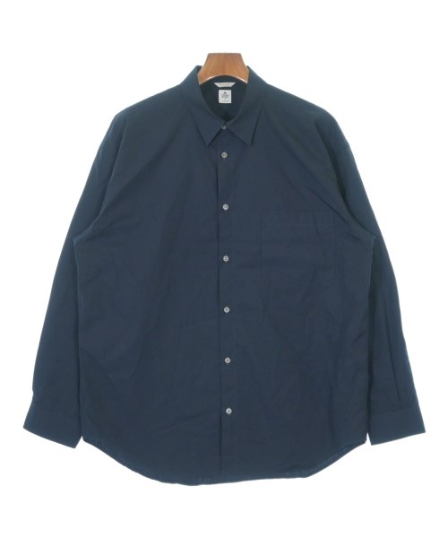 EDIFICE(エディフィス)カジュアルシャツ 紺 サイズ:L/2200672159091