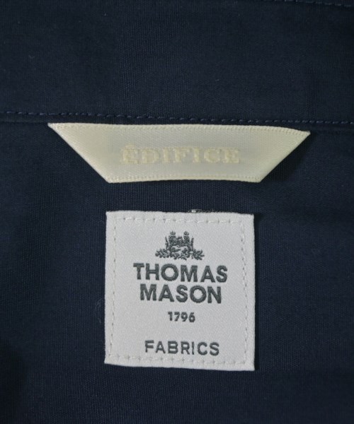 EDIFICE（エディフィス）カジュアルシャツ 紺 サイズ:L メンズ/2200672159091